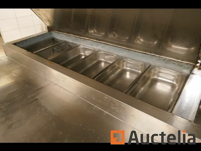 Gekoelde saladette in inox - afbeelding 1 van  6