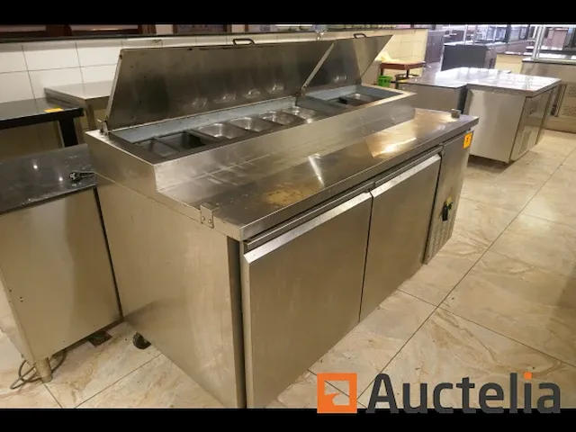 Gekoelde saladette in inox - afbeelding 4 van  6