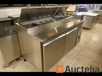 Gekoelde saladette in inox - afbeelding 4 van  6