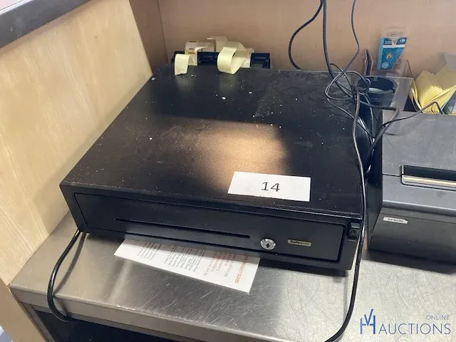 Geldlade en ticketprinter epson - afbeelding 1 van  5