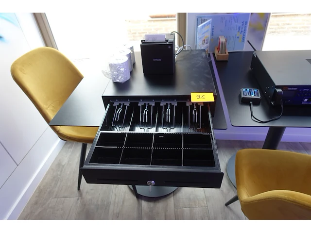 Geldlade + ticketprinter - afbeelding 2 van  3