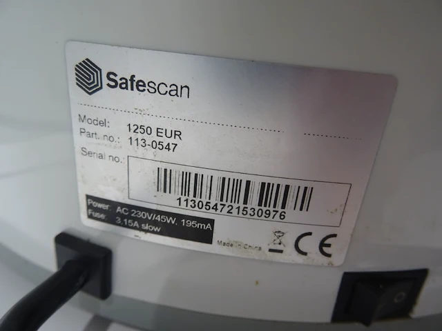 Geldtelmachine safescan - afbeelding 3 van  4