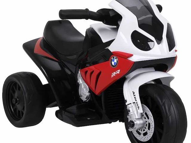 Gelicentieerde 3-wielige elektrische kindermotorfiets bmw s1000 rr - afbeelding 1 van  7