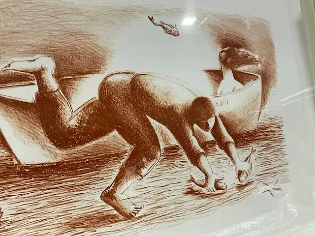 Gelimiteerde litho c. lopes curval - afbeelding 4 van  4