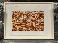 Gelimiteerde litho f. boisrond - afbeelding 1 van  4