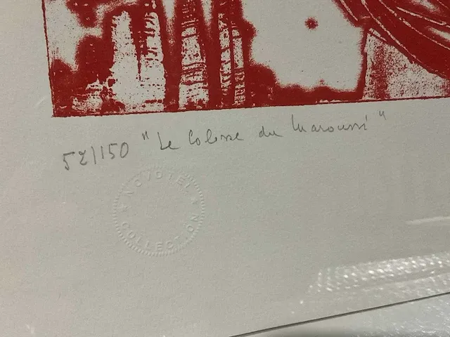 Gelimiteerde litho - afbeelding 3 van  5
