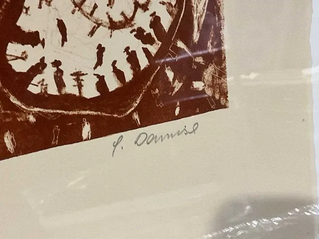 Gelimiteerde litho - afbeelding 2 van  5