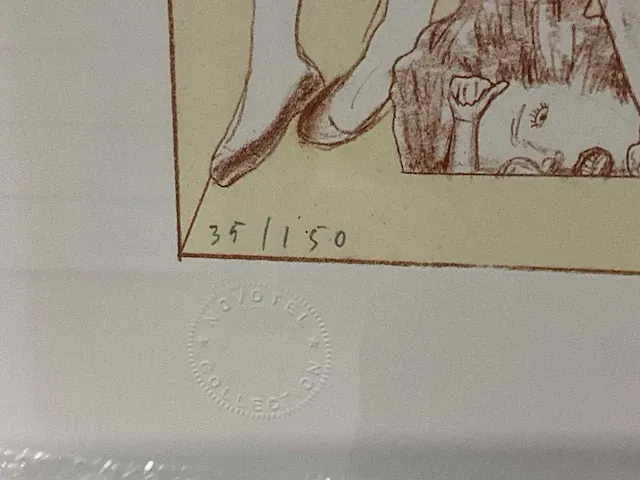 Gelimiteerde litho - afbeelding 3 van  4