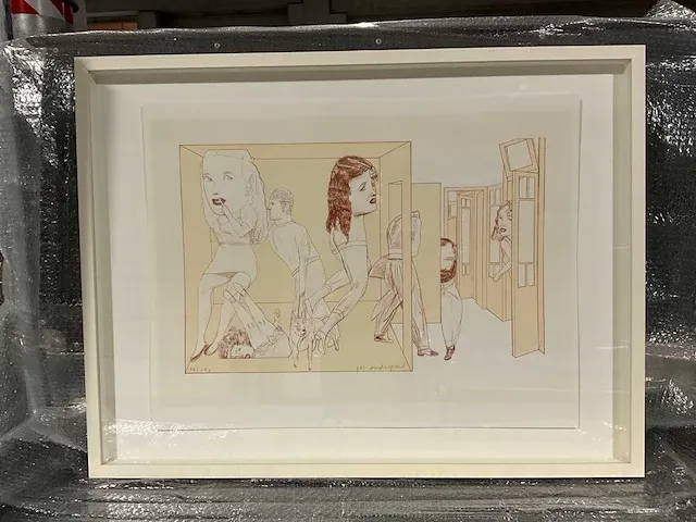 Gelimiteerde litho - afbeelding 1 van  5