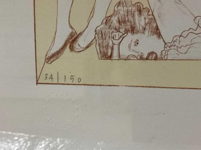 Gelimiteerde litho - afbeelding 3 van  5