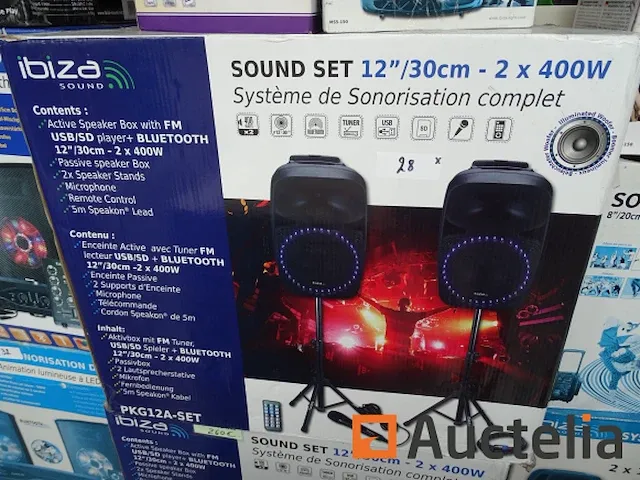 Geluidsinstallatie ibiza p kg12a - afbeelding 4 van  5