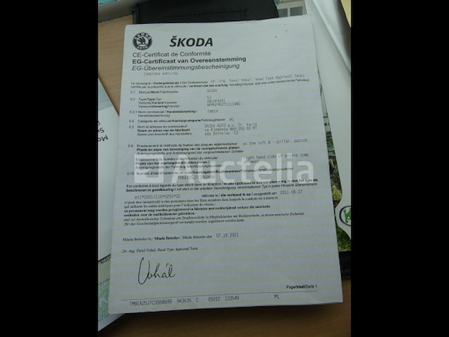 Gemengde auto skoda fabia (2011-78.246 km-vin:nfm5fm52t11114n0) - afbeelding 3 van  23