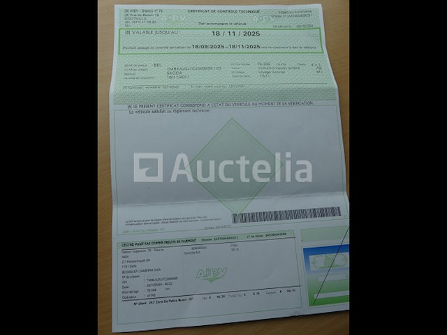 Gemengde auto skoda fabia (2011-78.246 km-vin:nfm5fm52t11114n0) - afbeelding 22 van  23