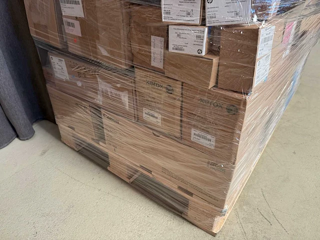 Gemengde pallet met onderdelen en tonercartridges - afbeelding 4 van  5