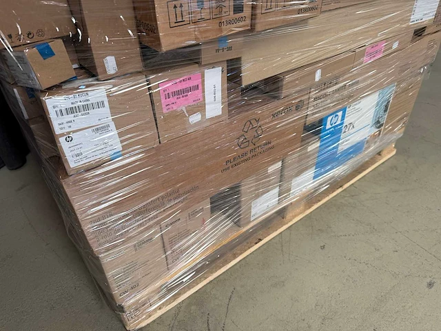 Gemengde pallet met onderdelen en tonercartridges - afbeelding 5 van  5