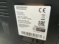 Gemini 220 nespresso 734/cs223 koffiemachine met pads - afbeelding 8 van  8