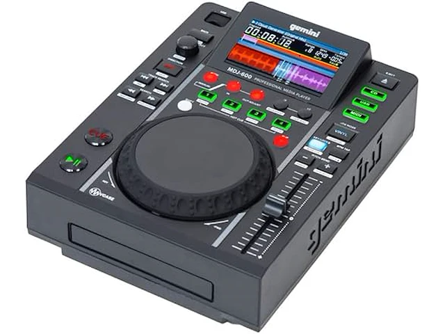 Gemini mdj-600 professional cd and usb midi media player - afbeelding 2 van  6