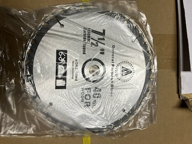 General purpose zaagblad 190mm - afbeelding 1 van  3