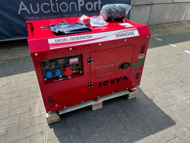 Generator 9500dse diesel 10kva nieuw - afbeelding 1 van  1