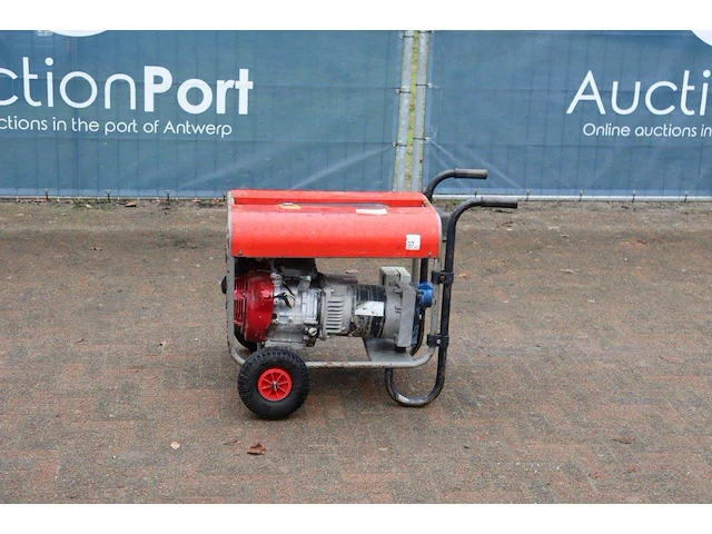 Generator ac k100g benzine 6kva (marge) - afbeelding 1 van  1