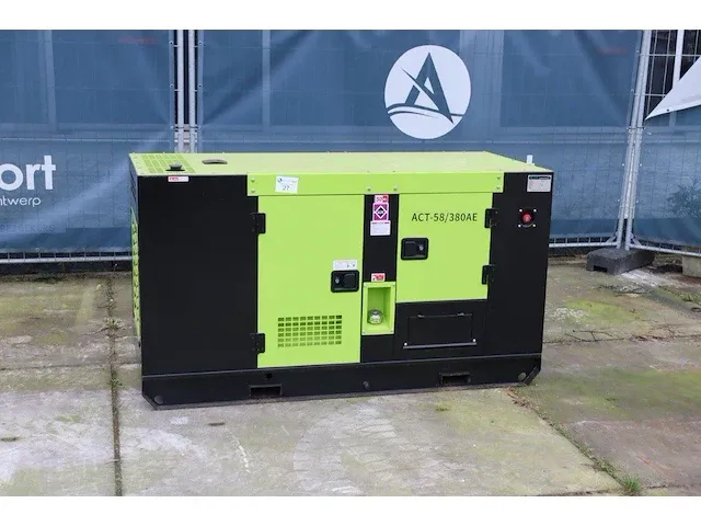 Generator active act-58/380ae diesel 48kva - afbeelding 1 van  1