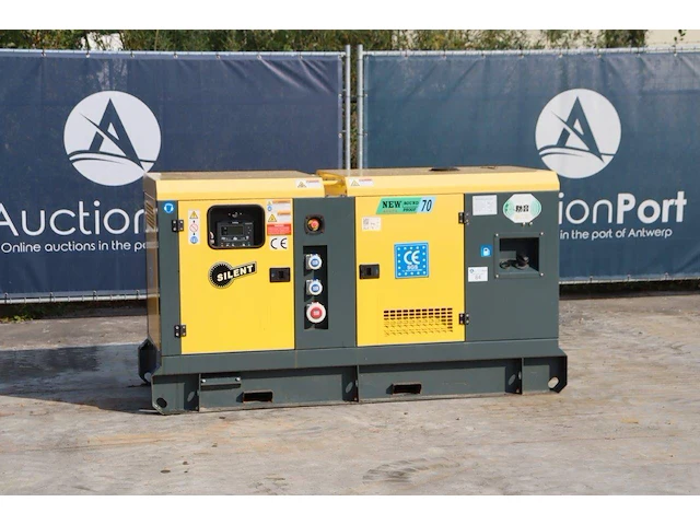 Generator ashita ag3-70e diesel 70kva 2022 nieuw - afbeelding 1 van  1