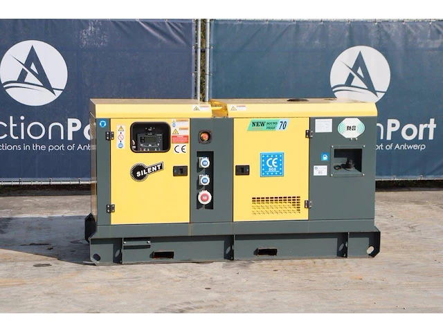 Generator ashita ag3-70e diesel 70kva 2022 nieuw - afbeelding 1 van  1