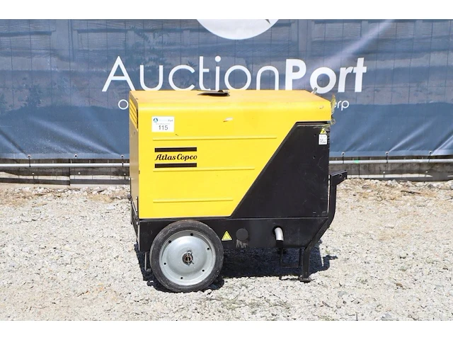 Generator atlas copco qep s7 50hz3p avr con elr 12v diesel 2017 - afbeelding 1 van  1