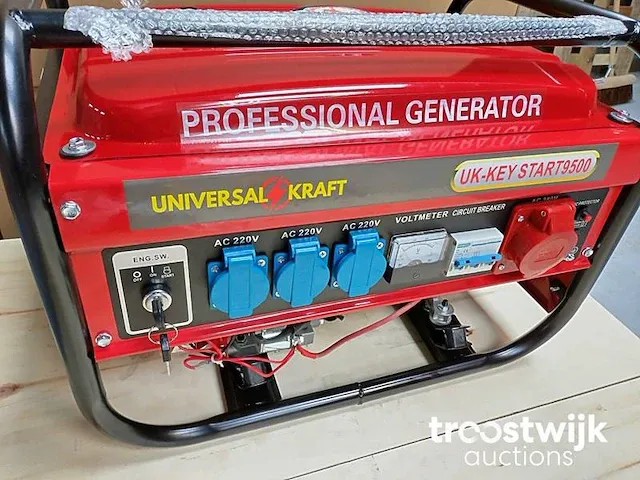 Generator benzine keystart - afbeelding 6 van  13