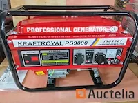 Generator benzine kraftroyal ps9000 - afbeelding 1 van  2