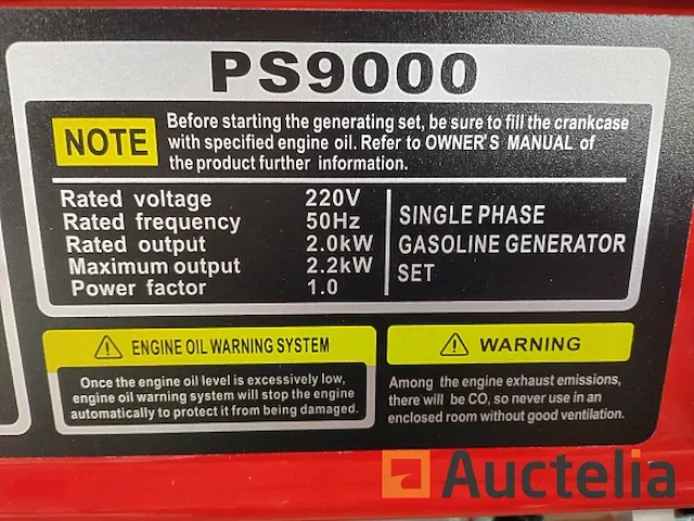 Generator benzine kraftroyal ps9000 - afbeelding 4 van  11