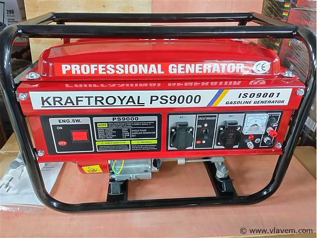 Generator benzine kraftroyal ps9000 - afbeelding 1 van  11