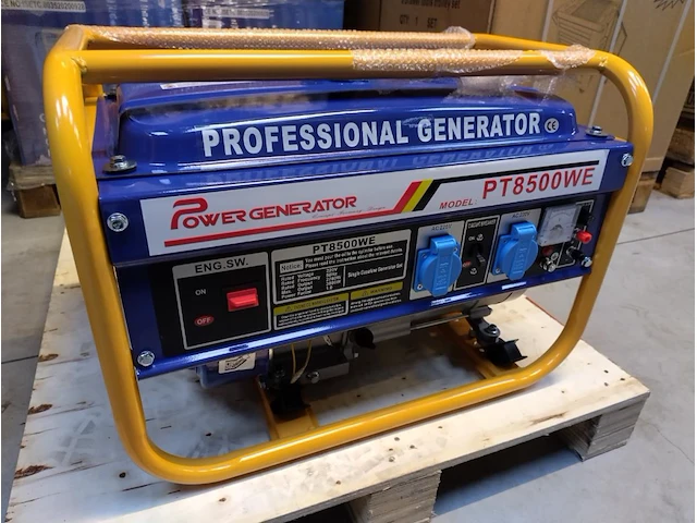 Generator benzine pt8500we - afbeelding 1 van  11