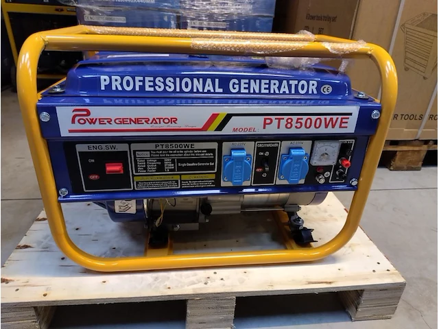Generator benzine pt8500we - afbeelding 4 van  11