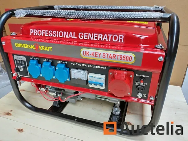 Generator benzine uk-keystart9500 - afbeelding 2 van  13