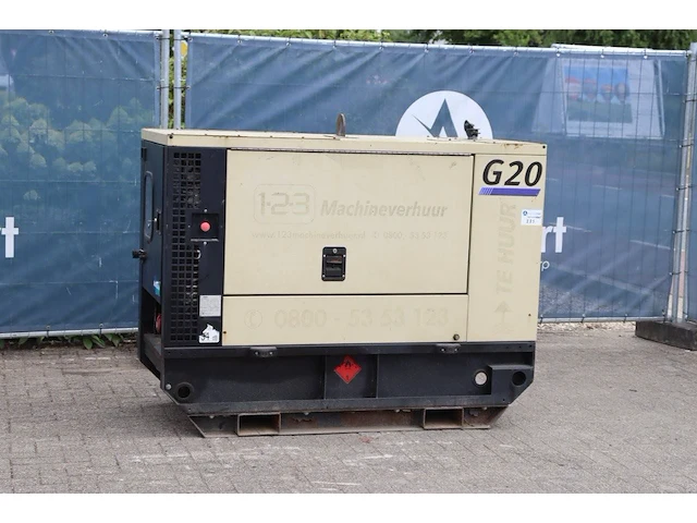 Generator doosan g20 diesel 2016 20kva - afbeelding 1 van  1