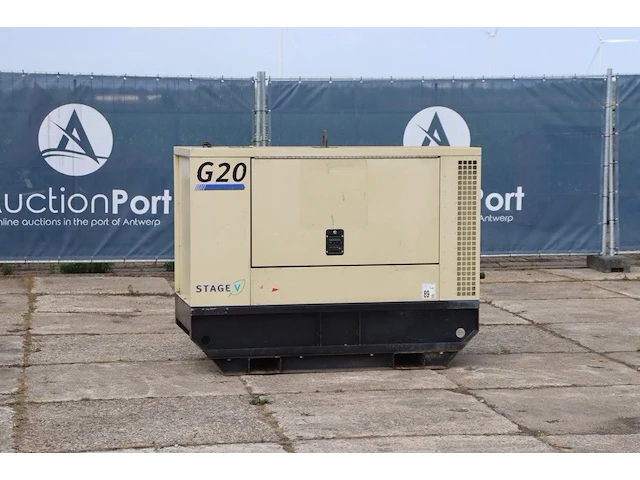 Generator doosan g20 diesel 20kva 2020 - afbeelding 1 van  1