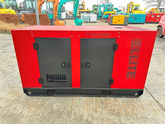 Generator ellite elt-68/380ea diesel 48kva nieuw - afbeelding 1 van  1