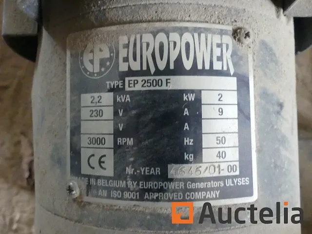 Generator europower ep2500f - afbeelding 5 van  7