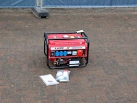 Generator hager hk8000w benzine nieuw (marge) - afbeelding 1 van  1