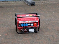 Generator hager hk8000w benzine nieuw (marge) - afbeelding 1 van  1