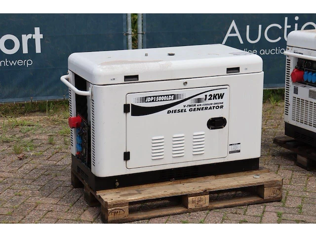 Generator jdp 15000lde diesel 12kw 2017 - afbeelding 1 van  1