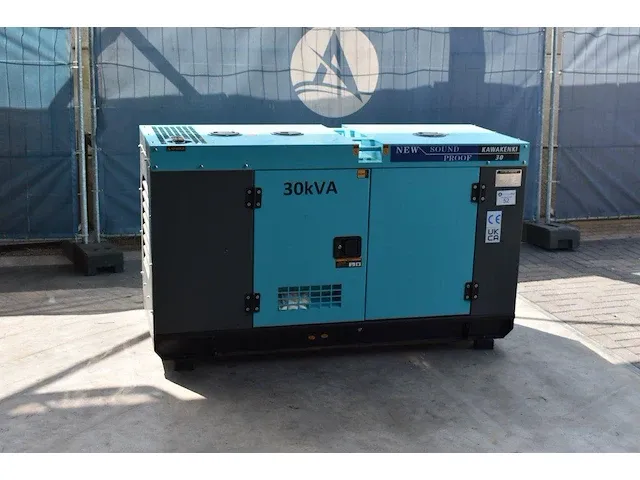 Generator kawakenki kk30 30kva nieuw - afbeelding 1 van  1