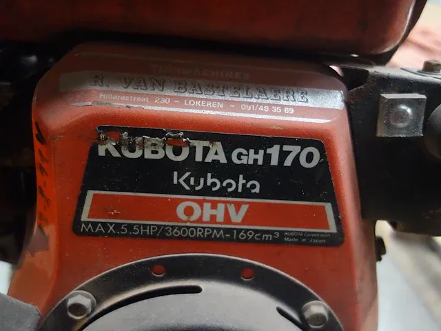 Generator kubota - afbeelding 4 van  5