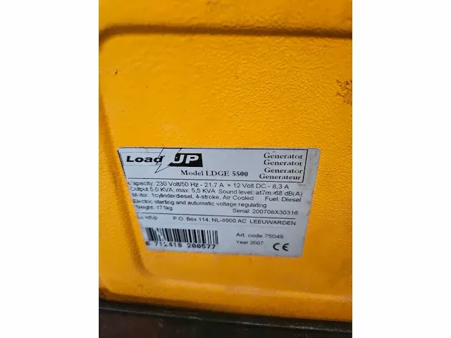 Generator load up ldge 5500 - afbeelding 8 van  8
