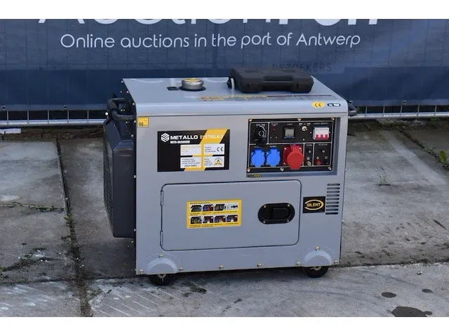Generator metallo dy6700ln-3 diesel nieuw - afbeelding 1 van  1