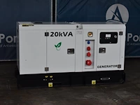 Generator pheatonn gf2-w22 diesel 20kva nieuw - afbeelding 1 van  1