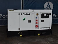 Generator pheatonn gf2-w22 diesel 20kva nieuw