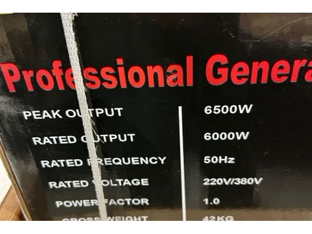 Generator powertech - afbeelding 2 van  2