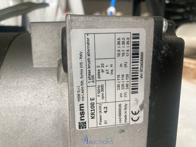 Generator pramal - afbeelding 5 van  5